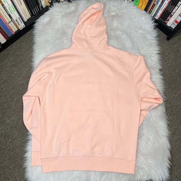 CHAMPION HOODIE DONUT LOGO PRIMER PINK SIZE LARGE - Picture 4 of 5